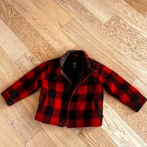 Kids Plaid Jacket size 4